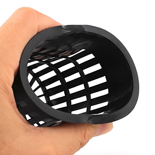 Hazoulen Garden Plastic Net Cups Pots Fits In 3 Inch Holes For Hydroponics, Set Of 15 #TOP3