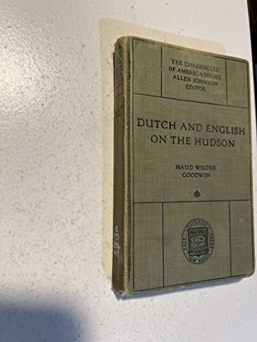 Dutch and English on the Hudson B000XFQL7I Book Cover