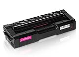 Toner SP C252 Magenta Compatibile per Ricoh Aficio SP C252DN, C252SF, C261, C262 407533, Capacità: 6.000 Pagine