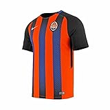 shakhtar donetsk jersey 18/19  Nike FCSD M NK BRT STAD JSY SS HM Black/Safety Orange/White 17/18 Shaktar, schwarz/Signalorange/weiß, S