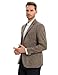 EliteSpirit Men's Sport Coats & Blazers Linen Suit Jacket for Men Casual Sport Coat Lightweight Suits Blazer Jacket for Men Business Work Office Slim Fit One Button Fashion 2024 Beige M