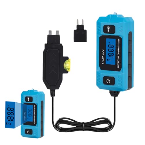 Probador digital de fusibles y circuitos CC automotriz con detector LED