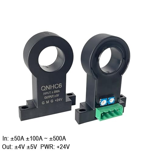 Sensor de corriente de efecto Hall para evitar sobrecargas, modelo QNHC6 de 200A y 5V 5