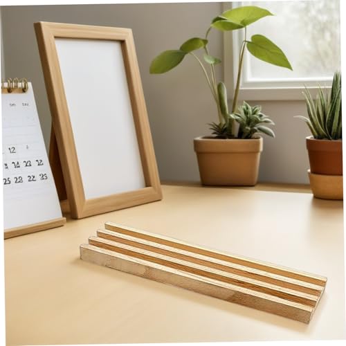 Base de madera Homoyoyo para fichas de dominó miniatura 4