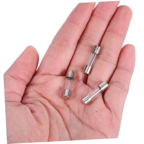Set de fusibles de vidrio de acción rápida assorted para protección de circuitos, kit de tubo de vidrio para aplicaciones electrónicas y domésticas miniatura 4