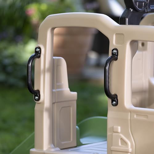 Step2 Truck Climber, Kids Outdoor Playset, Backyard Playground Set, Slide & Climbing Wall, Outside Jungle Gym, for Toddlers 2-5 Years Old