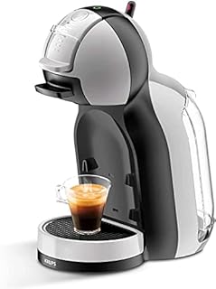 Krups NESCAFE Dolce Gusto Gusto Mini Me Automatic Play and Select Coffee Capsule Machine, Grey/Black - KP123B40