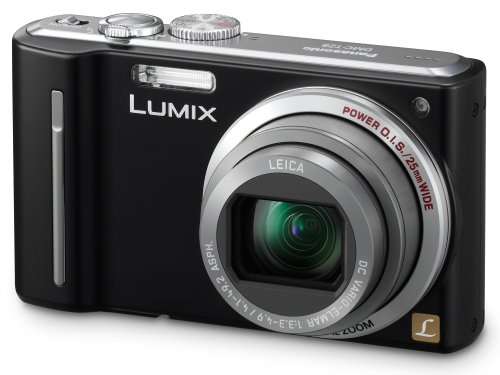 Panasonic Lumix DMC-TZ8EG-K Digitalkamera (12 Megapixel 12-fach opt. Zoom, 6,7 cm (2,7 Zoll) Display, Bildstabilisator) schwarz