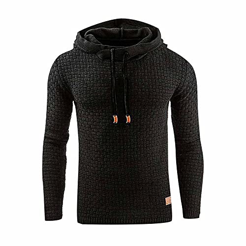 Ymosrh Mens Hoodies Pullover Men's Winter Casual Hoodie Warm Long Sleeves Sweatshirt Coat Jacket Sweater Hoodies4