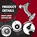 Frenzybro Front Left Lower Control Arm w/Ball Joint Bushing Driver Side Suspension Kit Assembly Replacement for Infiniti EX35 Infiniti EX37 Infiniti G37 Infiniti Q60 Q50 QX50 Nissan 370Z