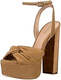 RACHEL ZOE Women's Claudette Platform, Camel, 9 M US