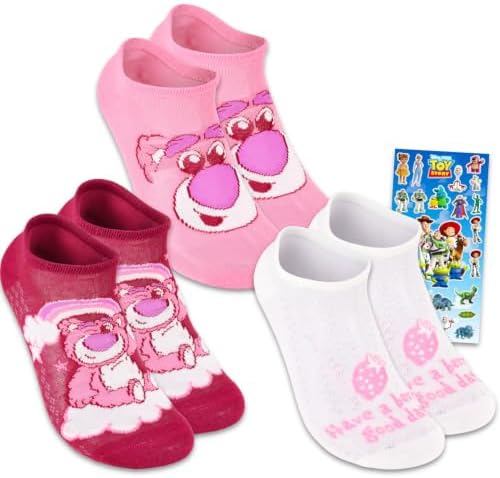 Disney Toy Story Socks for Women - Bundle 3 Pairs of No Show Socks image 4