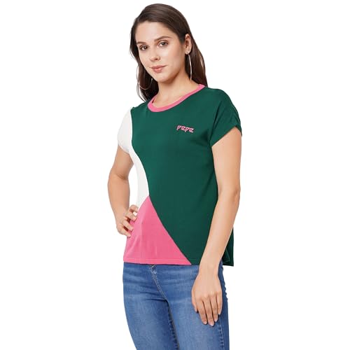 Image of Pepe Jeans Women Cotton Regular Fit T-Shirt
