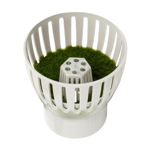 Woalopted Filtro Desnatador para Estanques, Filtro Recolector De Residuos para Estanques De Peces, Herramienta De Filtrado De 5 Cm para Exteriores En Jardín O Terraza