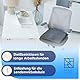 DYNMC you Keilkissen Stuhl Mittelhart H3 – Ergonomisches Sitzkissen aus Memory Foam – Von Experten Entwickelt – Kissen für Rücken & Haltung – Für Bürostuhl, Home Office, Auto – Waschbar – 40x40cm