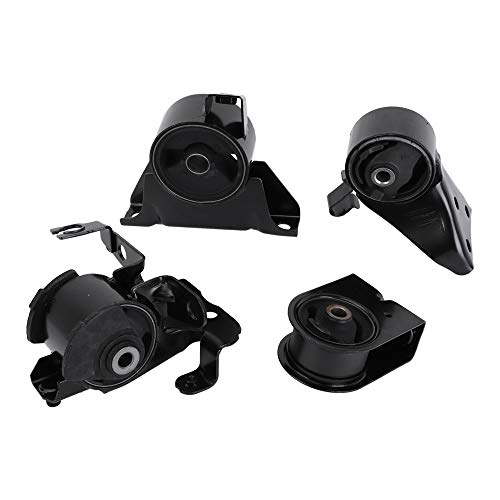 4PCS Engine Motor Trans. Mount Kit A6486 A6481 A6485 A6465 Replacement for 2001-2003 Mazda Protege 2.0L 2002-2003 Mazda Protege5 2.0L for Manual Transmission