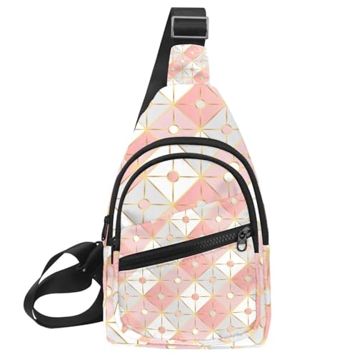 Sac à dos à bandoulière contre le désordre avec 6 poches zippées