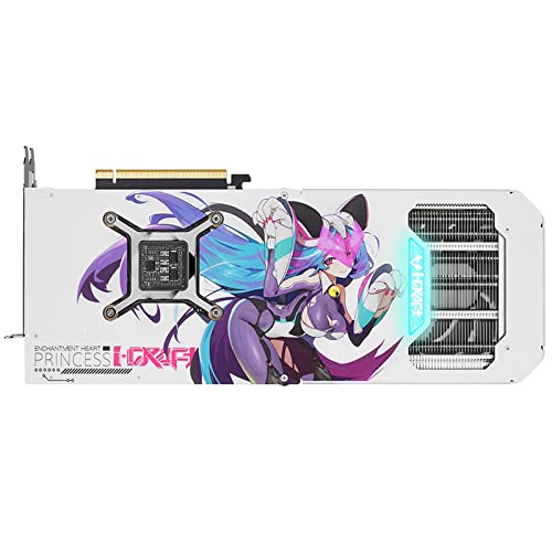 Image of maxsun Geforce RTX 4080 Ti iCraft ACGN Limited Edition OC 16GB GDDR6X Video Graphics Card GPU for Computer Gaming PC HDMI2.1 PCIE 4.0 X16