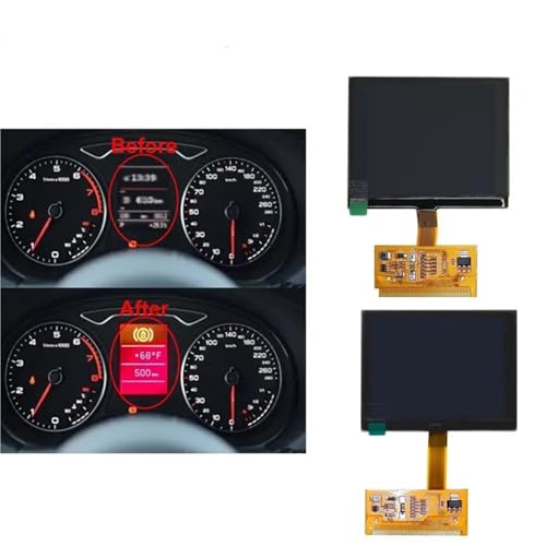 Pantalla LCD para actualizar el salpicadero de Audi A3 en viajes largos 5