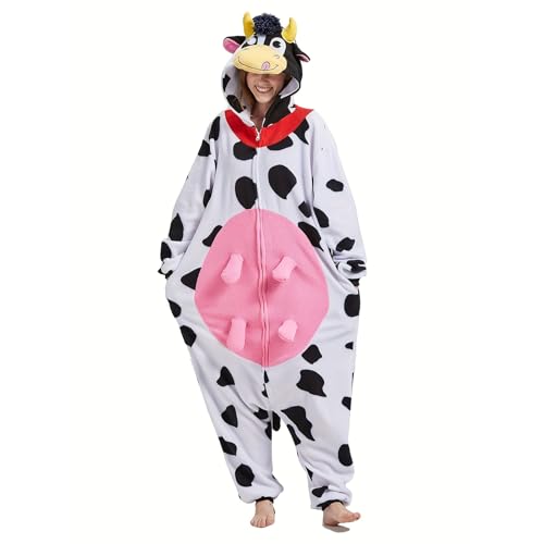 ๐ฃ๐ถ๐ป๐ธ ๐๐ผ๐ ๐ข๐ป๐ฒ๐๐ถ๐ฒ Pajamas Animal Unisex One-Piece Cosplay Halloween Costume
