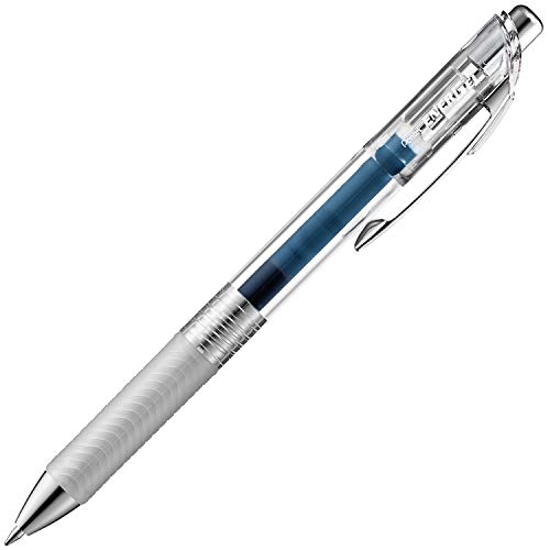 EnerGel iNFREE Pentel BL77TL-CA stylo gel retractable bleu marine noir pointe moyenne 0,7mm