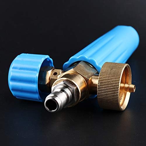 Miniatura 4 de MACHSWON Cañón de espuma de espuma de nieve ajustable Jet Wash de liberación rápida 5 boquillas de lavado a presión para lavado a presión de