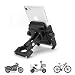 Produktbild KENOVE Fahrrad Handyhalterung, 360 Grad-drehbares Universal Metall Motorrad Handy-Halter für 3,5"bis 6,5" Telefone und GPS(Schwarz)