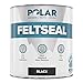 Polar Black Felt Seal - 500ml - Instant Waterproof Roof Sealant - Ideal for Flat or Pitched Felt, Shed & Garage Roofs - Easy to Apply