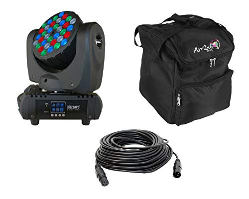 Blizzard Lighting Blade Rgbw Moving Head LED Rgbw Stage Beam Light Bag & Cable