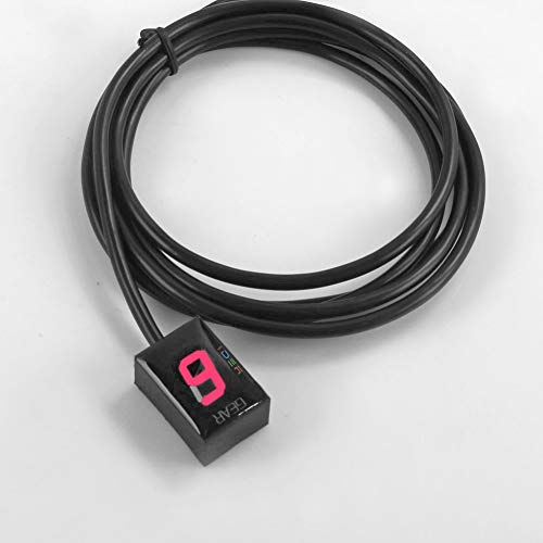 Idea Waterproof Motorcycle Gear Indicator Led Display Plug & Play For Honda (Red) #TOP2