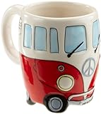 Wohnmobil Tasse in 4 versch. Farben, Farbe:rot