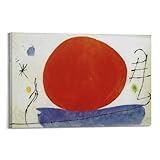 Joan Miro Malerwerke (Punkt und Linie), Kunstposter, 