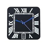 ATOMUSERLY Orologio con quadrante da 1 pezzo, quadrato uomo, data alle 6, adatto for movimento NH35 NH36(5)