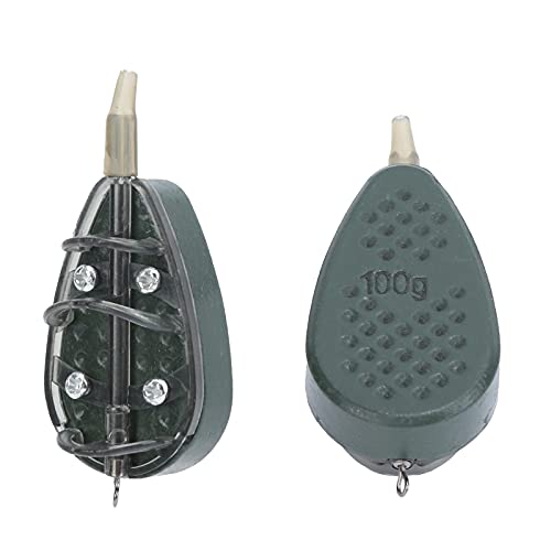 Karpervissen Aas Mand Feeder, in-line Platte Aas Thrower Aas Schietlood Set Europese Stijl Lange Gooien voor Outddor Vissen - Image 3