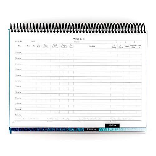 The Boat Galley Ship's Log: 5 Logs In 1 Book - Watch Log, Cruising Log, Fluid Changes & Fills, Maintenance, Repairs & Upgrades Plus Vessel And Spares Inventory #TOP5