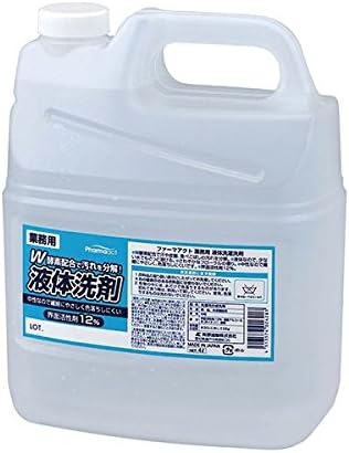 (まとめ) 熊野油脂 ファーマアクト 液体洗濯洗剤 業務用 4L 1本 【×10セット】 top1-ds-2229163 [独自簡易