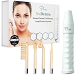 NuDerma Handheld Skin Therapy Wand Machine w/Neon – Anti-Aging - Skin Tightening - Wrinkle Reducing - Dark Circles – Clarifying - Hair & Scalp Stimulator