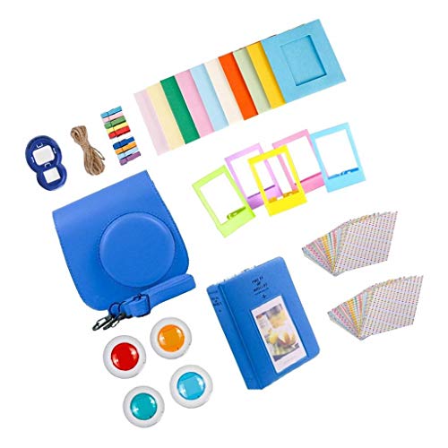 Almencla compatível com Fujifilm Instax Mini 9 ou Mini 8 8+ inclui capa/álbum/conjunto de filtro de