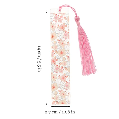 Marque-page époxy fleur séchée artisanat résine premium - 7