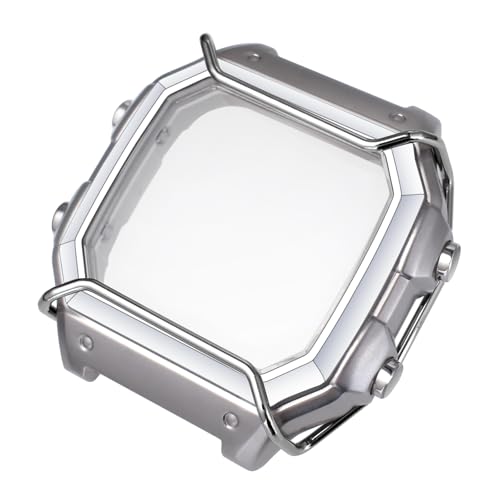 Kolexchi �X�e�����X�X�`�[���E�H�b�`�P�[�X&�o���p�[ �J�V�IAE-1200�Ή� �����Y�V���b�N�A�u�\�[�o�[�o�[�t�����^���x�[�� AE1200WHD AE-1200WH�pMod�L�b�g (�V���o�[�P�[�X+�V���o�[�o���p�[)