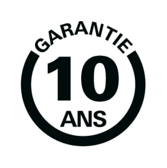 FTH - Serrure Encastrable Haut de Gamme SE 50 - Système de Retournement - Fermeture à Deux Tours - Têtière Nickelée Noir Mat - Coffre Acier - Axe 50 mm - Pour Porte d'Entrée - Noir