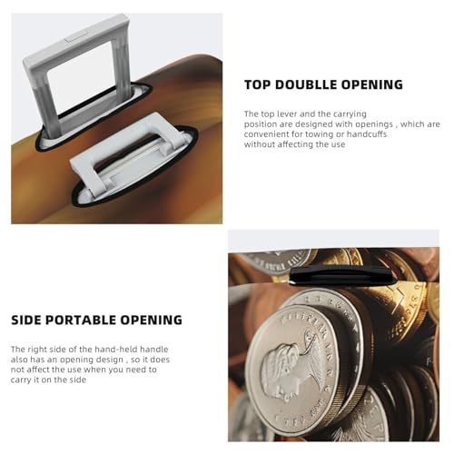 Travel Luggage Cover Fashion Suitcase Protector Currency Coin Spandex Baggage Covers Washable Suitcase Covers Anti-Scratch Luggage Cover Protectors Fits 18-32 Inch Suitcases Small4