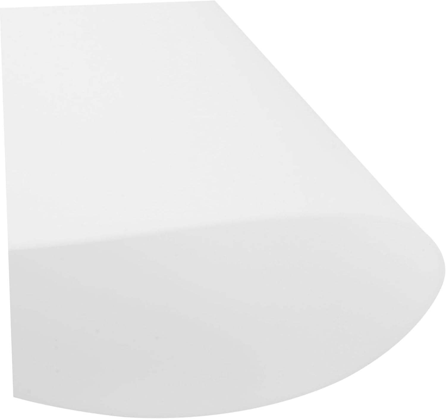 Gadpiparty Lamp Shade Diffuser White Light Shade 10.8 Inch Diameter Acrylic Softens Harsh Lighting and Resists Heat Deformation for Downlights and Ceiling Lamps for Bedrooms