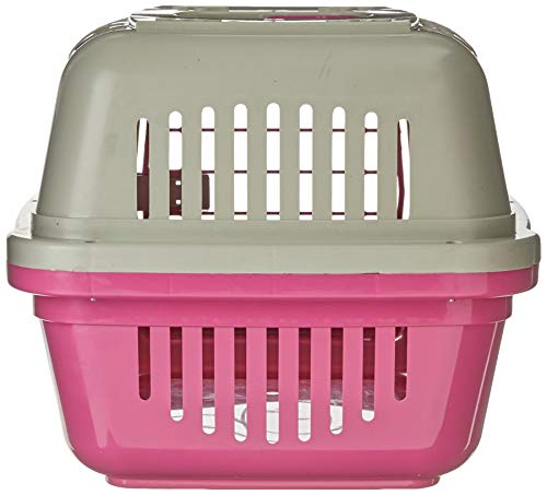 Caixa Transporte Falcon N.1 Rosa Durapets para Cães