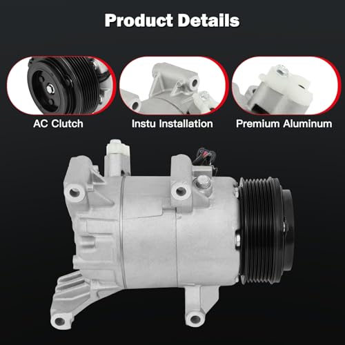 Image of CCIYU AC Compressor w /Clutch for Honda CR-V 1.5L 2017-2022