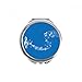 Dancg 5-le Staff Blue Hand Compact Mirror Round Portable Pocket Glass