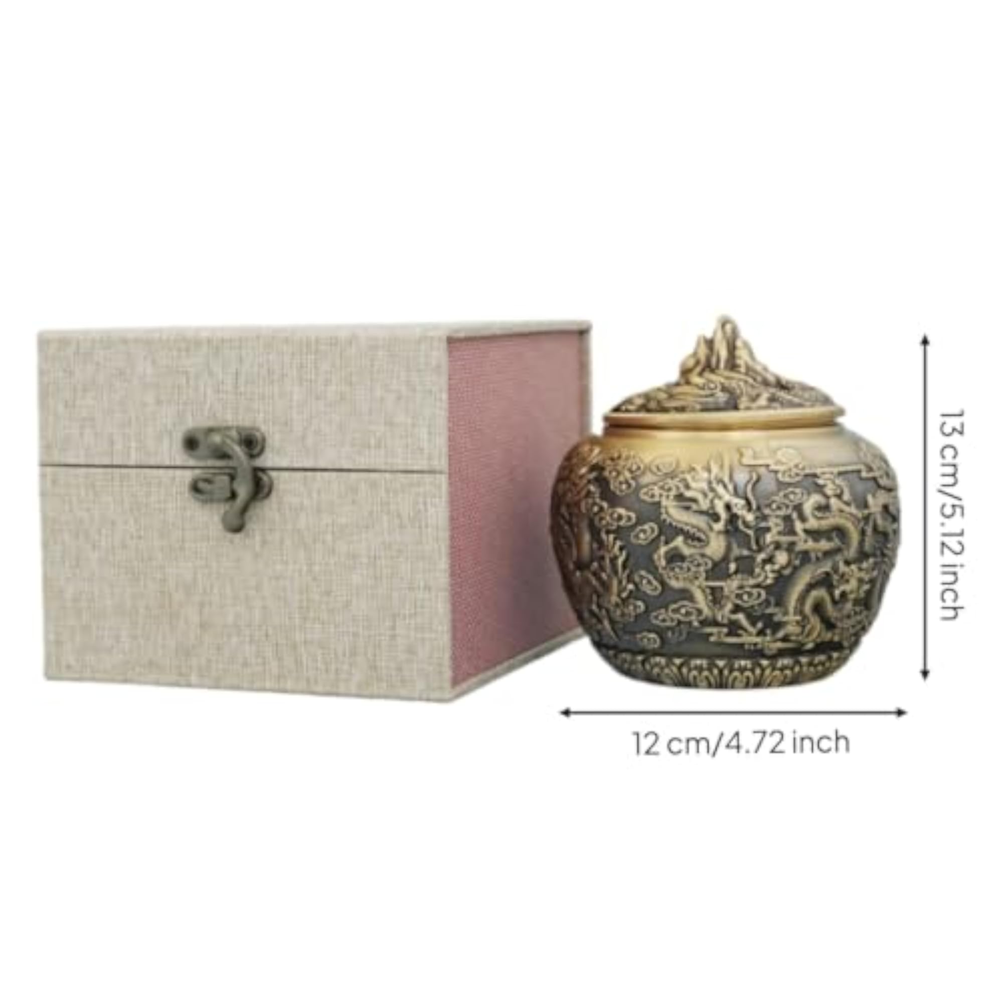 Gift Box Brass Antique-Style Tobacco Accessory
