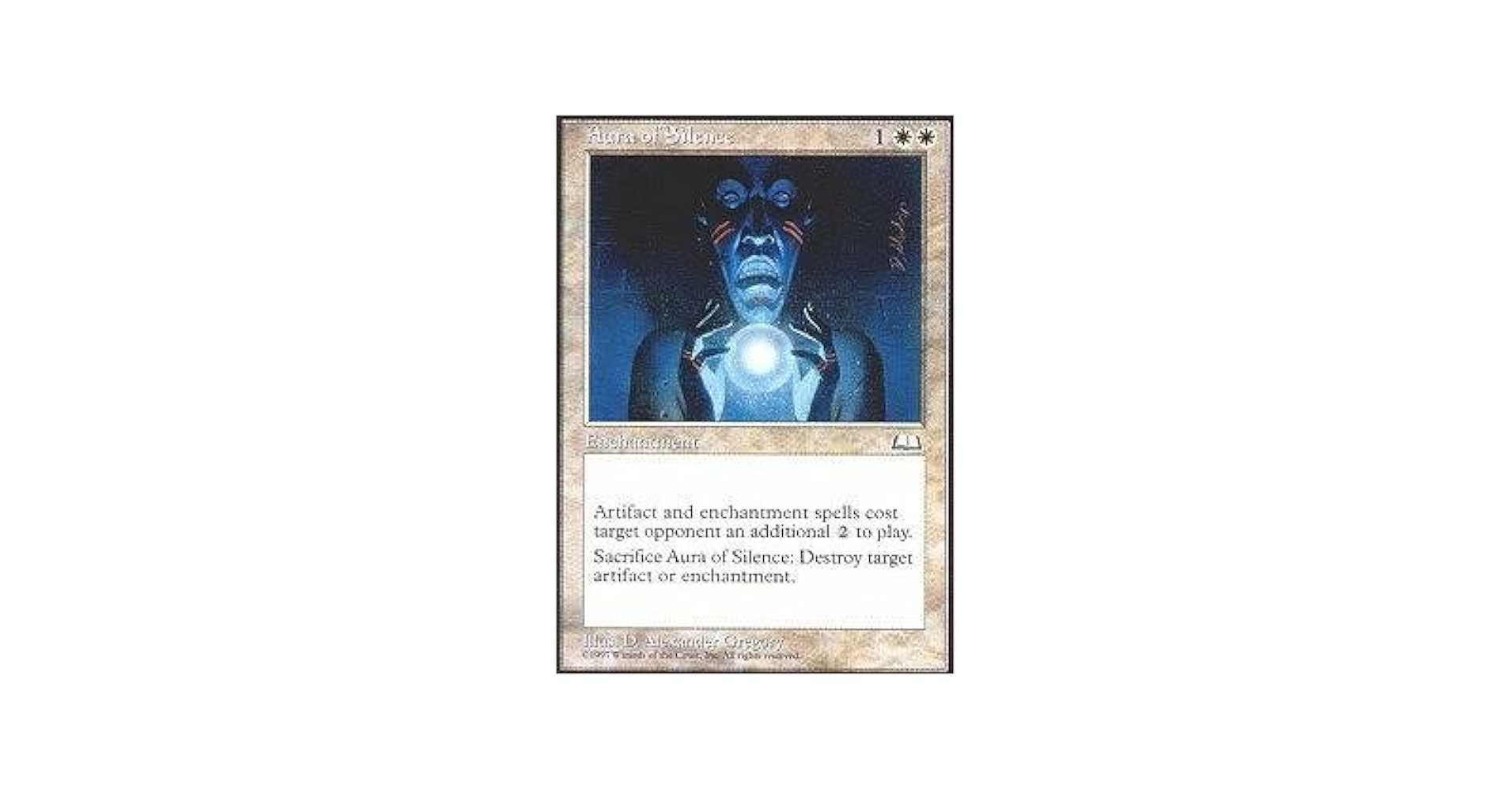 [MTG]沈黙のオーラ/Aura of Silence [10ED][Foil] MTG]沈黙のオーラ/Aura of Silence [10ED][Foil]