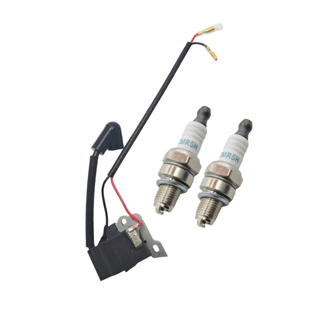 Módulo de Bobina de Encendido y Kit de bujías for Motor de cortacésped de 4 Tiempos GX35 UMK435 GX 35.