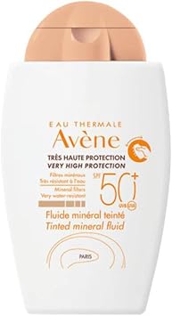 Av ne Tinted Mineral Fluid SPF50+ 40ml